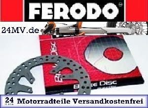 FERODO Bremsscheibe hinten Yamaha FZ6 (RJ145) Bj.07-07
