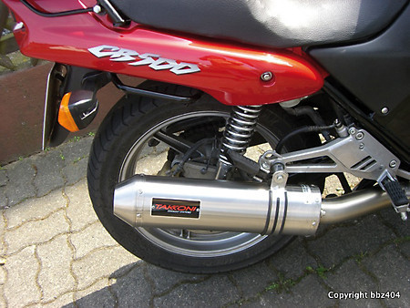 Schalldämpfer Honda CB 500 TAKKONI Edelstahl